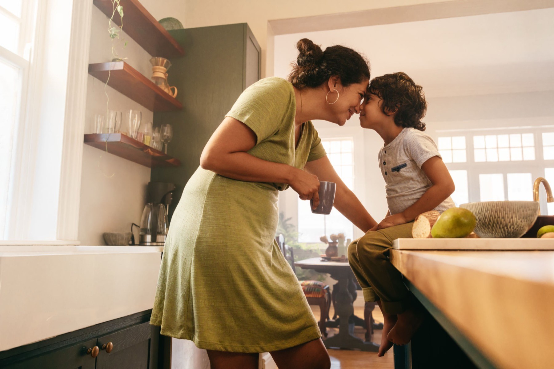 Arahia Electrical whānau in a South Auckland kitchen